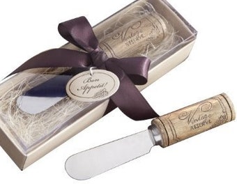 Cork Handled Cheese Spreader