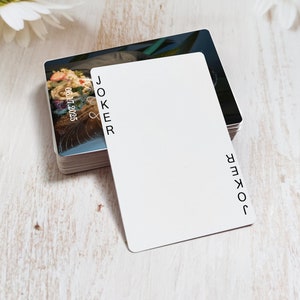 Personalized Wedding Playing Cards Guest Book Alternative Bild 6