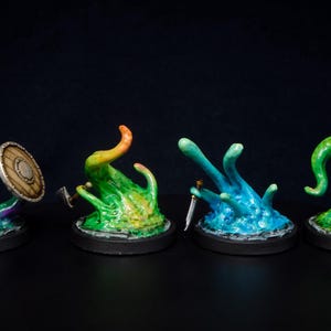 Ooze Spawn of the Ooze King Army | The Dragon Trappers Lodge | 32mm Scale | Miniature TTRPG Mini DnD Dungeons Dragons Wargame