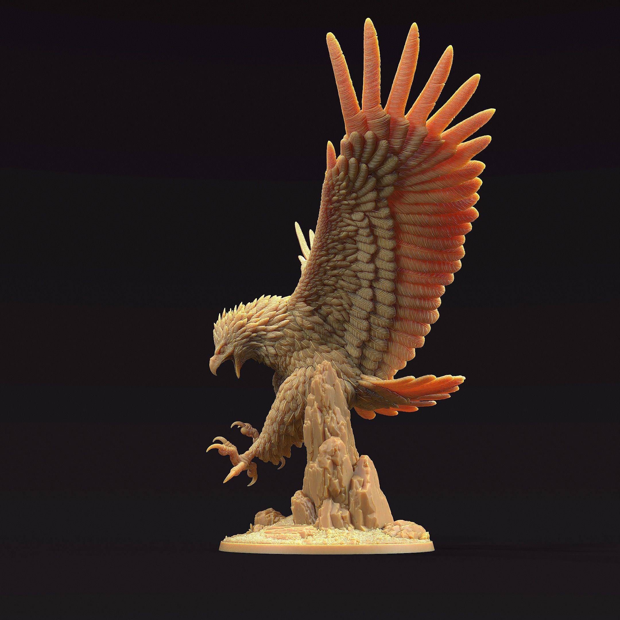 Dnd Roc Types Roc DND Mini Giant Bird Dungeon Classics | the Dragon Trappers Lodge ...