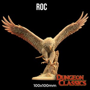 Roc DND Mini Giant Bird Dungeon Classics | The Dragon Trappers Lodge | 32mm Scale | Miniature RPG Mini DnD Dungeons Dragons Wargame