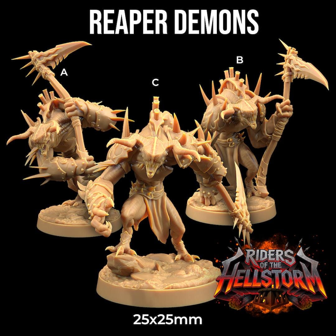 Reaper Riders Reaper Demons Riders of the Hellstorm | the Dragon Trappers Lodge ...