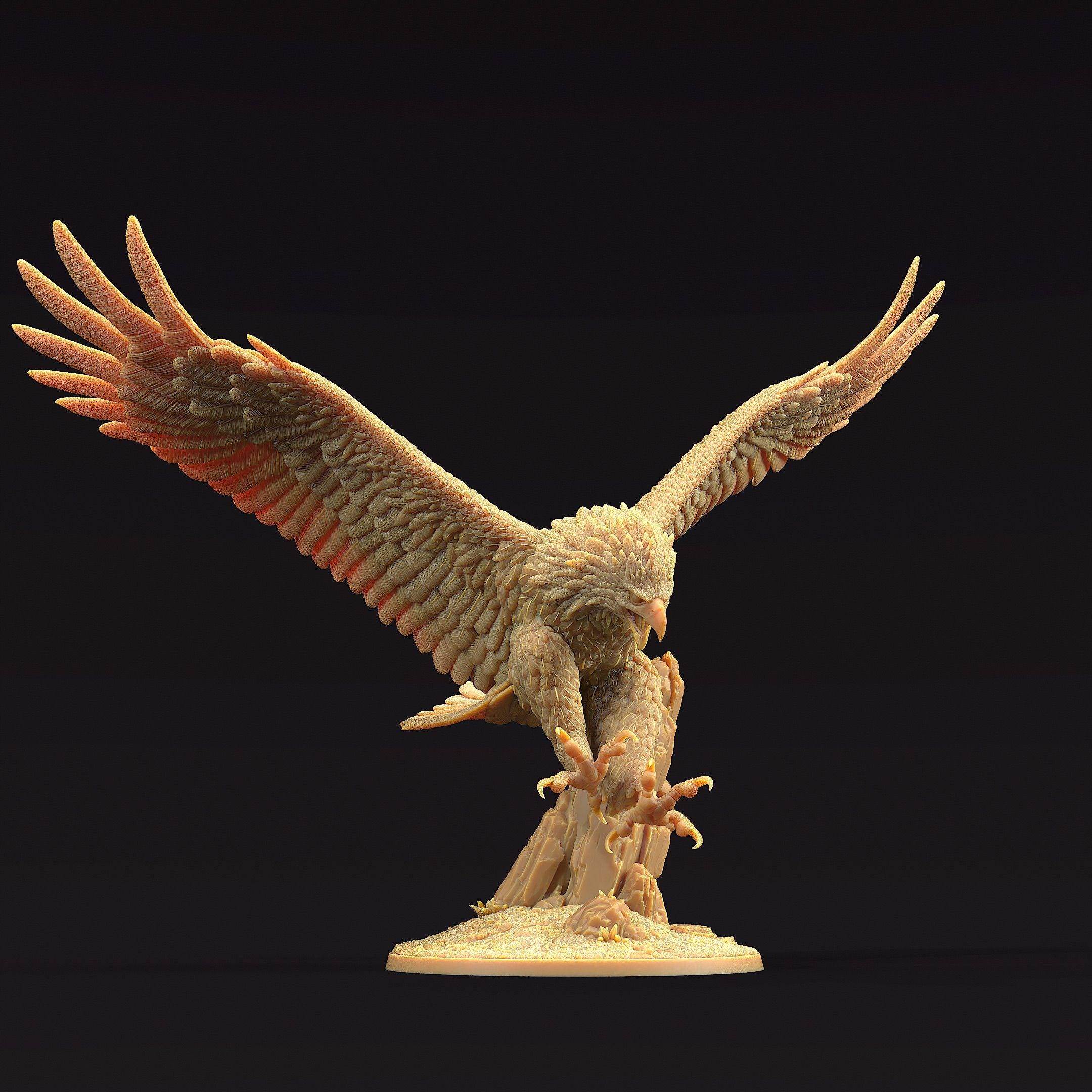Dnd Roc Size Scale Roc DND Mini Giant Bird Dungeon Classics | the Dragon Trappers Lodge ...
