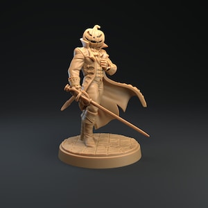 Jakob Grimsky Kopfloser Reiter | Die Drachenfallen-Lodge | 32 mm Skala | Miniatur 3D RPG Tabletop Mini Resin DnD Dungeons and Dragons