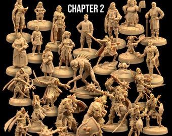 Lost Mine of Phandelver Hoofdstuk 2 Ontmoetingen Set 26 mini&#39;s | The Dragon Trappers Lodge | 32 mm schaal | RPG-tablet DnD Dungeons and Dragons