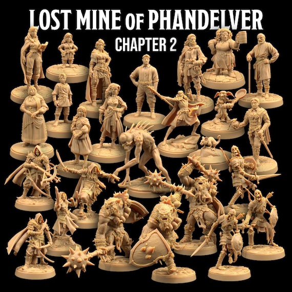 Lost Mine of Phandelver Chapter 2 Encounters Set 26 Minis | the