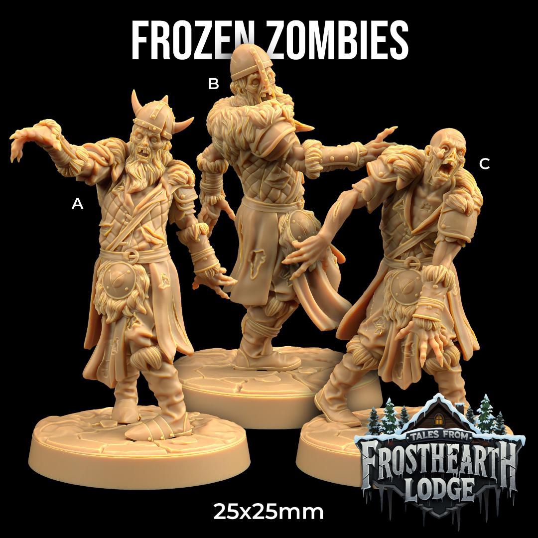 Frozen Zombies Dnd Classic Mini for Dungeons and Dragons Miniature ...