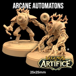 Arcane Automatons Legends of Artifice DnD Mini for Dungeons and Dragons Miniature RPG Dragon Trappers Lodge 32mm Scale Gift for DM Wargaming