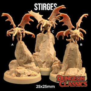 Stirge Dungeon Classic Monsters Insect Mosquito | The Dragon Trappers Lodge | 32mm Scale | Miniature TTRPG Mini DnD Dungeons Dragons Wargame