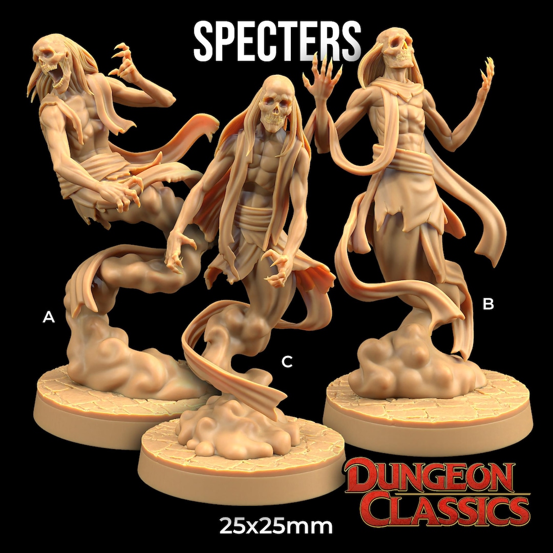 Specter Ghost Dnd Mini Classic Mini for Dungeons and Dragons Miniature ...