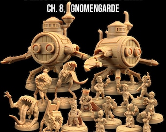 Gnomengarde Dragon of Icespire Peak DnD Miniatures | The Dragon Trappers Lodge | 32mm Scale | RPG Tabletop Mini DnD Dungeons and Dragons