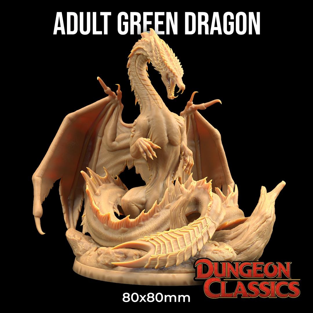 Adult Green Dragon Dungeon Classics | the Dragon Trappers Lodge
