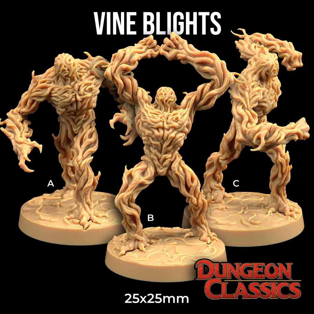 Dnd Razor Blights Vine Blights Dnd Classic Mini for Dungeons and Dragons Miniature TTRPG ...