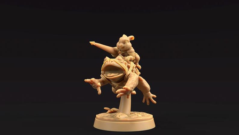 Bunny Fighter Toad Mount Rabbit Frog Rider | the Dragon Trappers Lodge ...