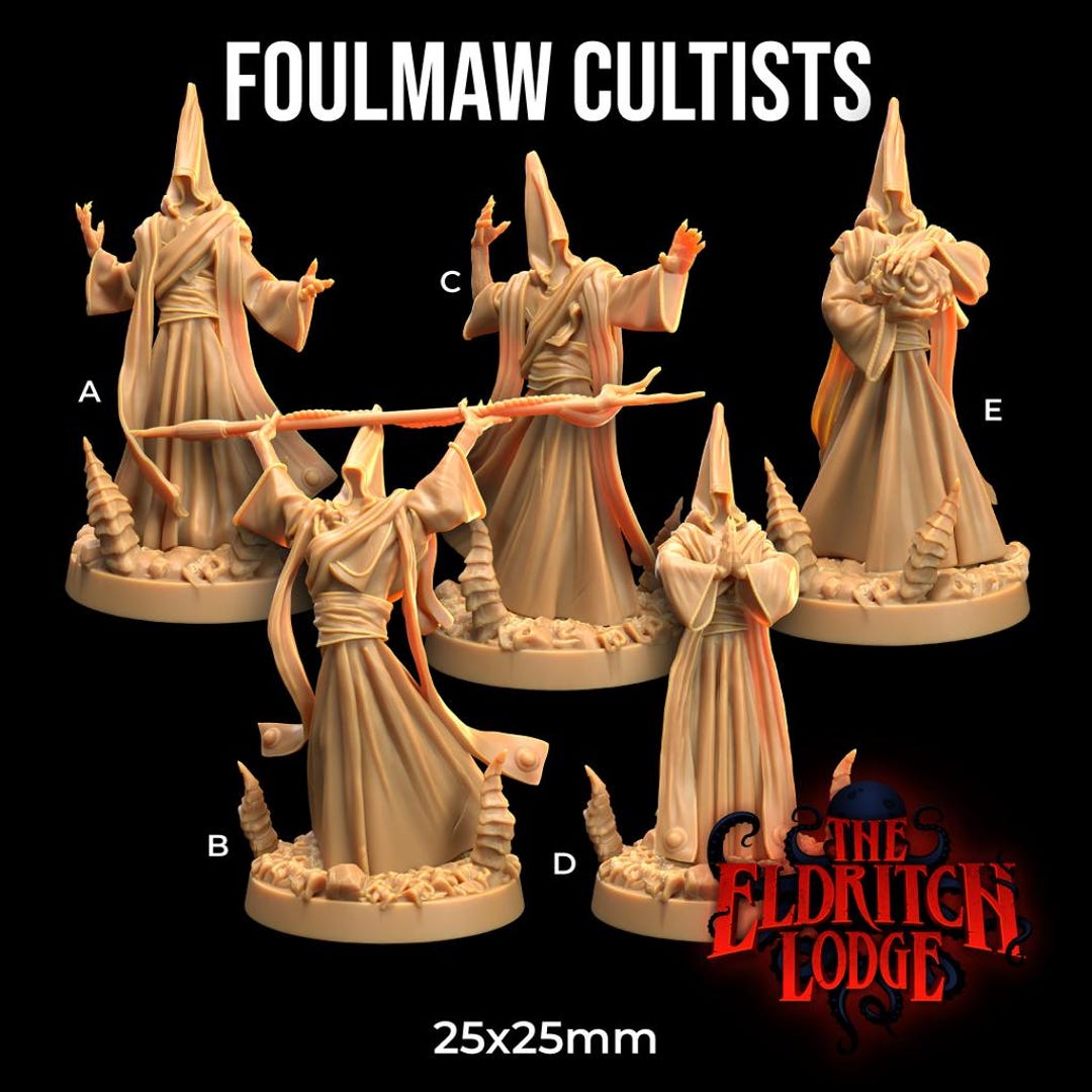 Foulmaw Cultist Mutatued Eldritch Fiends | the Dragon Trappers Lodge ...