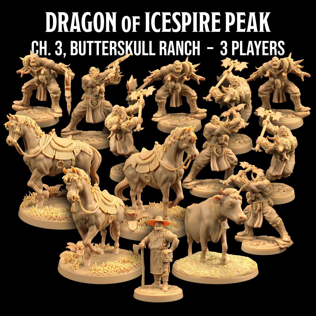 Butterskull Ranch Dragon of Icespire Peak Dnd Miniatures | the Dragon ...