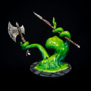 Slime Army Oozes vs Mimics Gelatinous Jelly | The Dragon Trappers Lodge | 32mm Scale | Miniature TTRPG Mini DnD Dungeons Dragons Wargame