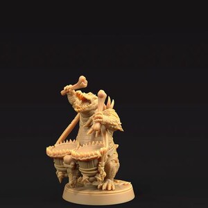 ダンジョンズ＆ドラゴンズ用 マイア・ブルート・コマンド・グループ リザードフォーク ゲイターフォーク Dnd ミニ DM ウォーゲーミング ドラゴントラッパーズロッジ 32 mm スケール 画像 8