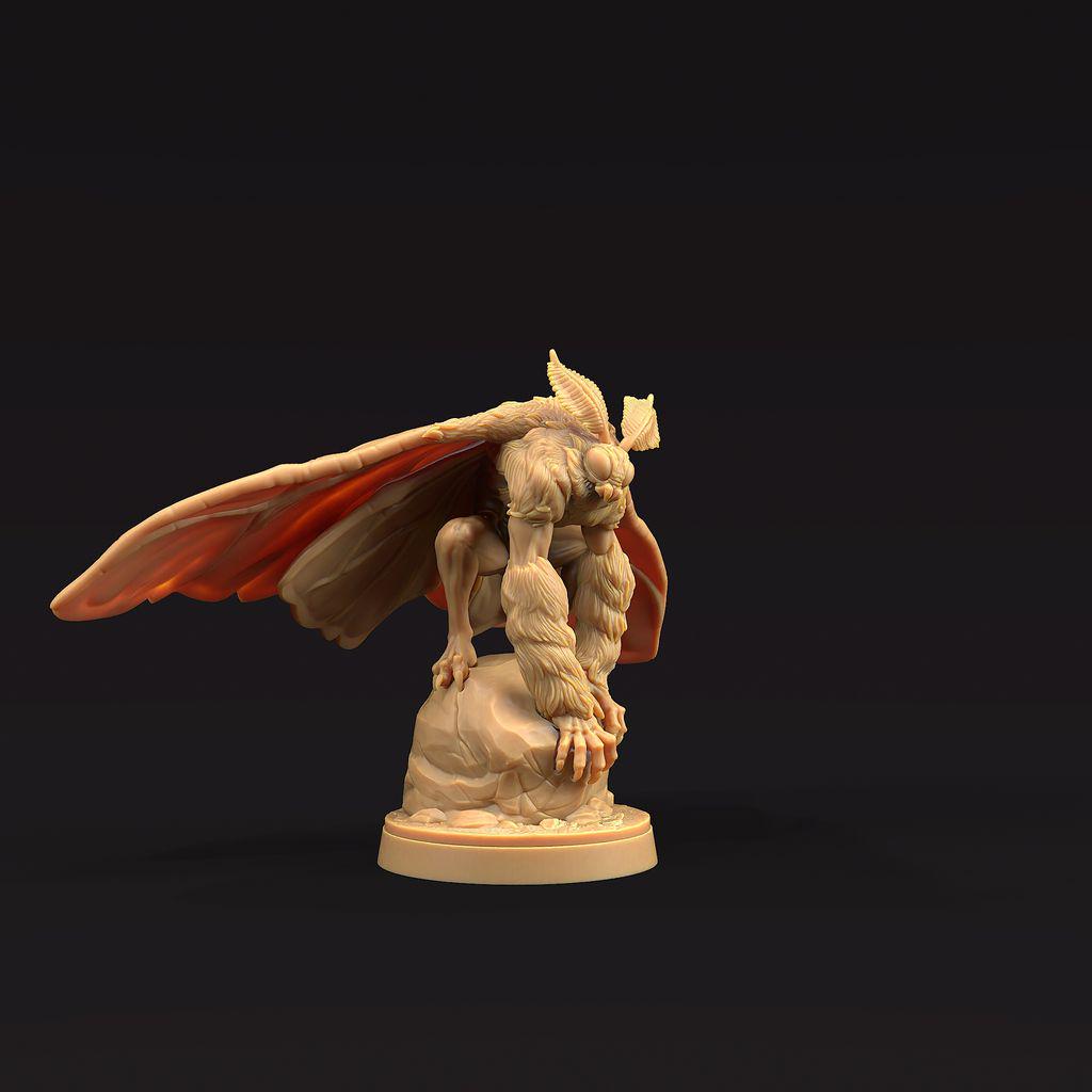 Mothman Myth Legend Cryptid Codex | the Dragon Trappers Lodge | 32mm ...