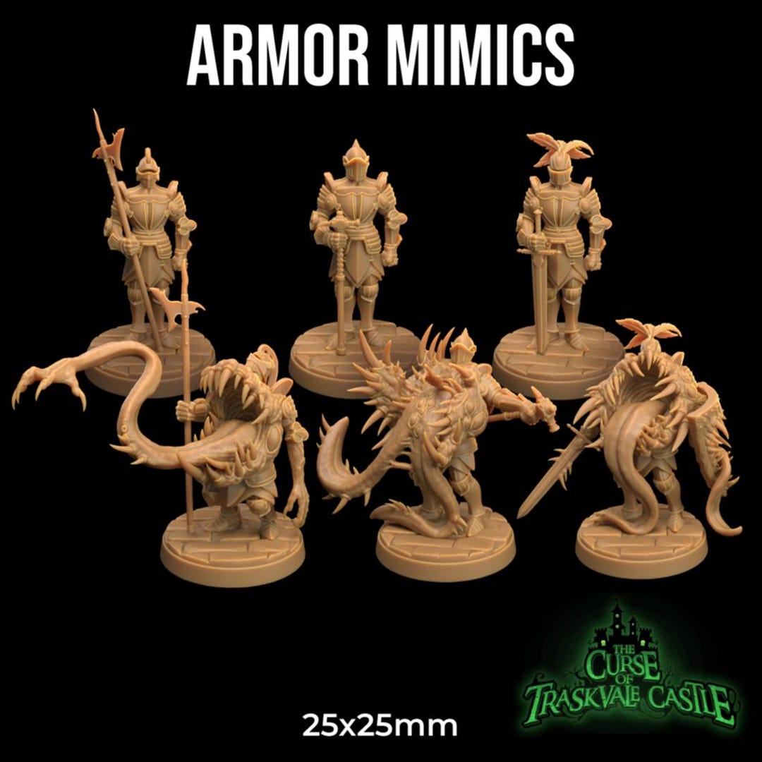Armor Mimics Curse of Traskvale Castle | the Dragon Trappers Lodge ...