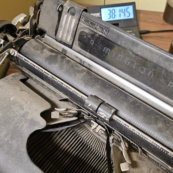 Vintage Remington Rand Model Seventeen Typewriter Black Works - Etsy