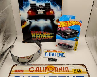 バック・トゥ・ザ・フューチャー2 デロリアン ナンバープレート