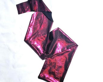 Fun, colorful, flashy horse tail bag.