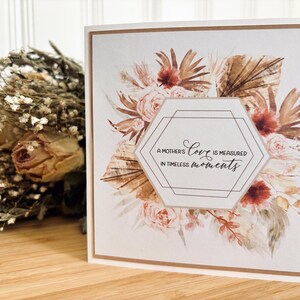 Carte pour la Fête des Mères Bouquet de Roses