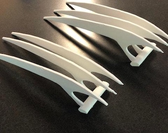 Garras de Wolverine impresas en 3D (simples)