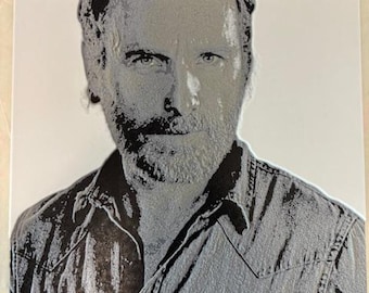 Imagen de Rick Grimes impresa en 3D