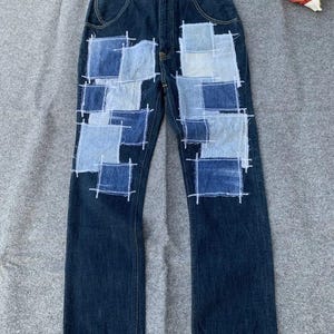 希少 KAPITAL キャピタル ドット柄 デニムベスト 日本製 サイズ2