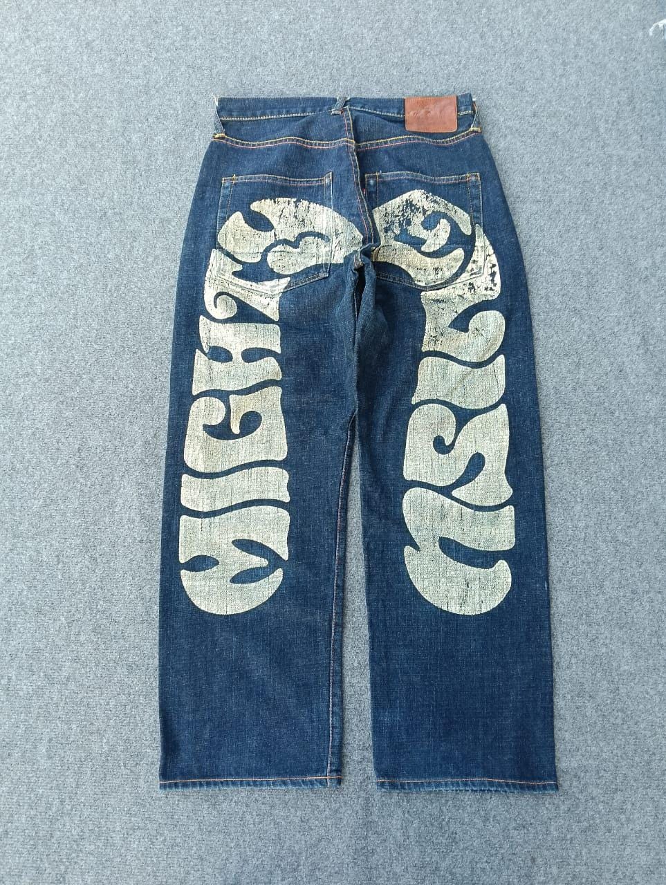 シ*ン様 激レア❗️美品❗️EVISU ヤマネ デニムジャケットXL オンライン