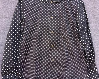 Camisa Comme des Garçon de manga larga.