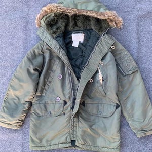 ✨希少品✨　SPIEWAK N-3B パーカ USA製 34 フォックスファー ヴィンテージ Spiewak & Sons GOLDEN FLEECE N-3B/F 極寒地用パーカー