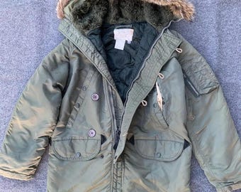 Vintage Spiewak N-3B Golden Fleece Parka Jacket Made in USA.