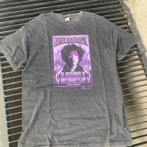 Jimi Hendrix Band of Gypsies T Shirt - Etsy
