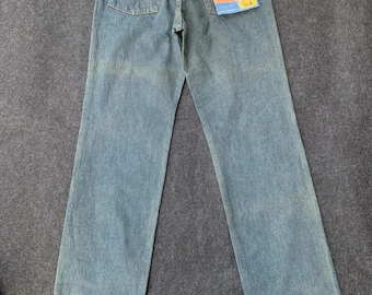 Vintage Wrangler 10MWZ Cowboy Cut Jeans, Made in USA Deadstock Denim (Size 32)