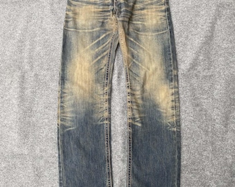Edwin XV Vintage Japanese Denim Jeans, Suede Pocket Trim (Size 30)