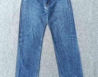 Vintage Levi’s 501Z XX Selvedge Big E Talon 42 Zip Redline jeans