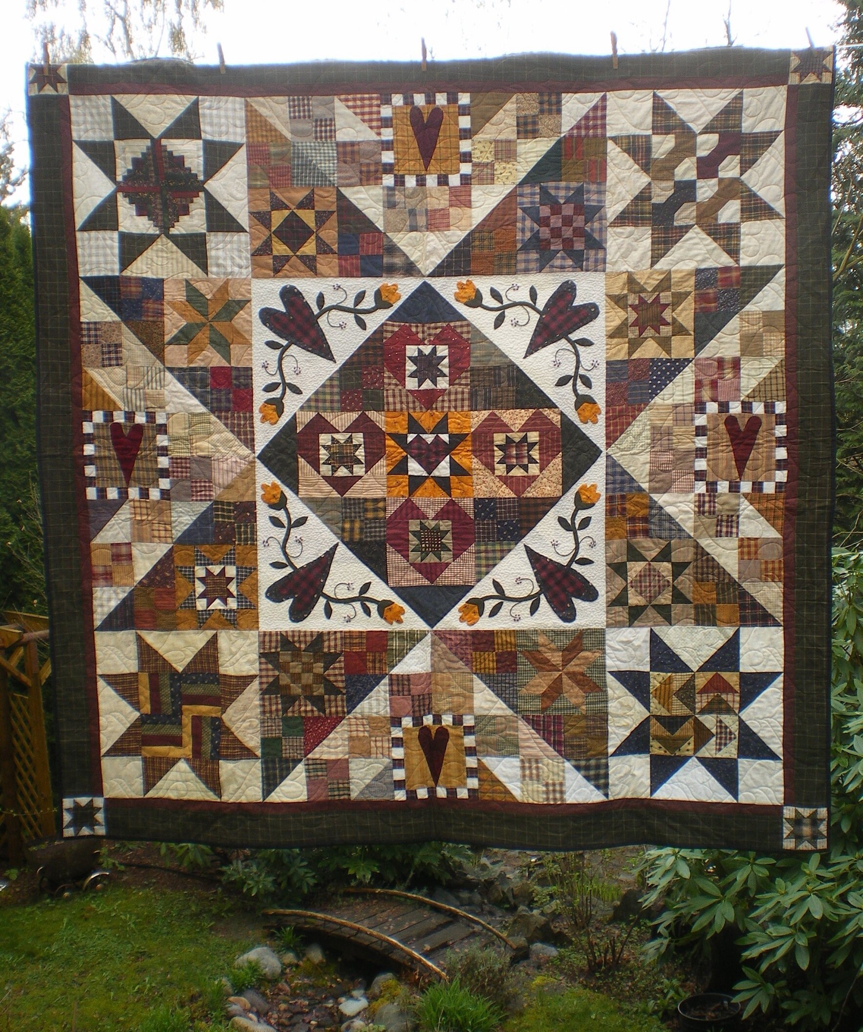 Wish Upon a Star Quilt Epattern Scrappy Quilt Pattern Etsy