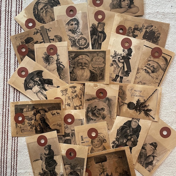 Primitive Tags - Etsy