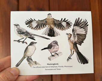 Mockingbirds Greeting Card