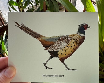 Pheasant Greeting Card