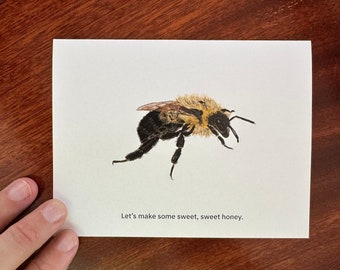 Bee Greeting Card