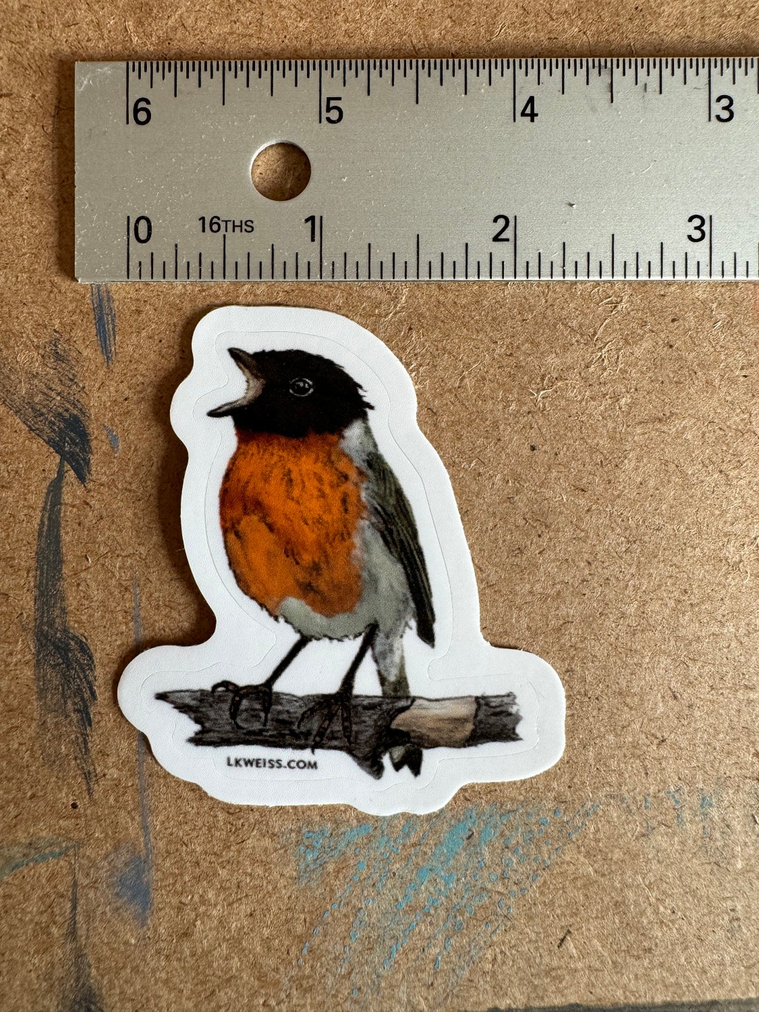 American Robin Sticker - Etsy