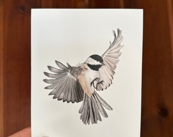 Chickadee Greeting Card