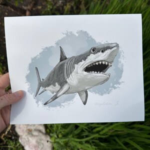 Megalodon Print