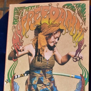 My Freedamn 4 Hippie Rags Coffee Table Photo BOOK, Vintage My Freedamn 4 Hippie Rags Coffee Table Photo BOOK, Vintage