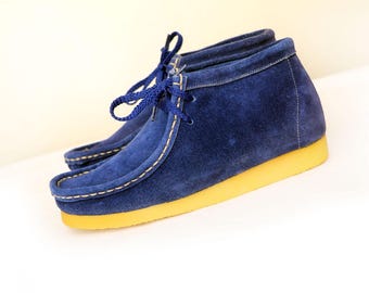 Clarks Wallabees Suede Desert Shoes Lace up Men