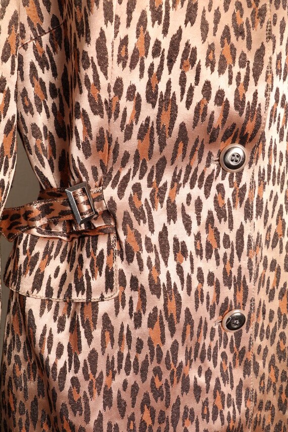 Alberto Makali Cache Leopard Print Coat Vintage, … - image 4
